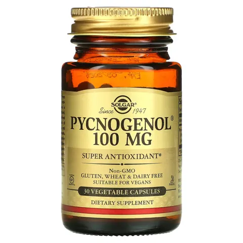 Solgar Pycnogenol 100 mg Gemüsekapseln – Bild 1