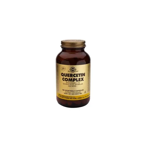 Solgar Quercetin Complex with Ester C Plus 100 Units – image 1