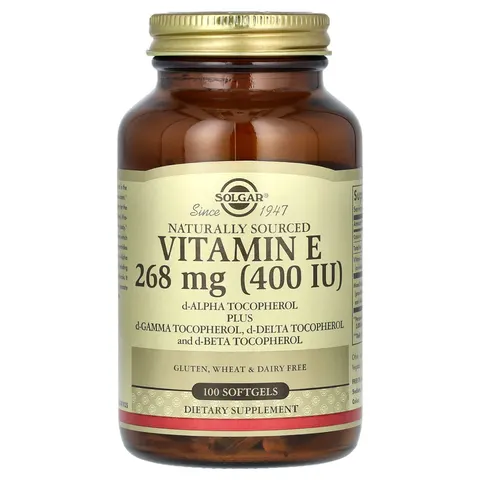 Solgar VITAMIN E 400IU MIXED 100 Softgels – imagen 1