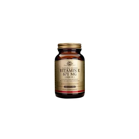 Solgar Vitamina E 670mg (1000 UI) x50 Cápsulas – imagen 1