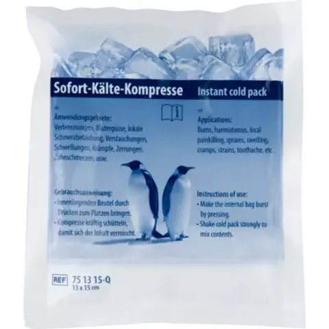 Sofort Kälte Kompresse Quick 15x20 cm – Bild 1
