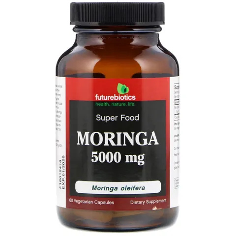 Futurebiotics, Moringa, 100 mg, 60 Vegetarian Capsules – image 1