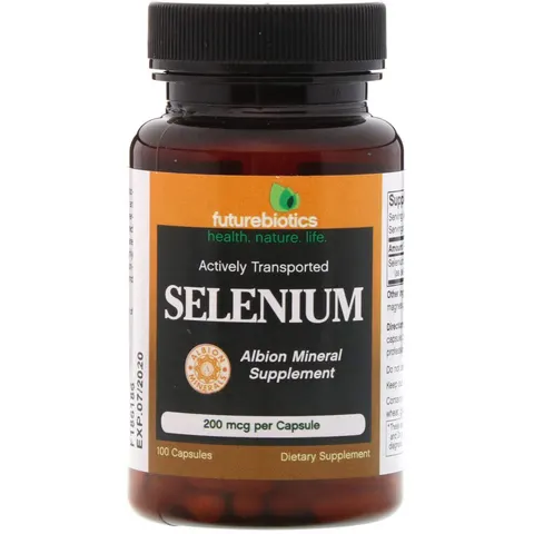FutureBiotics, Selenium, 200 mcg, 100 Capsules – image 1