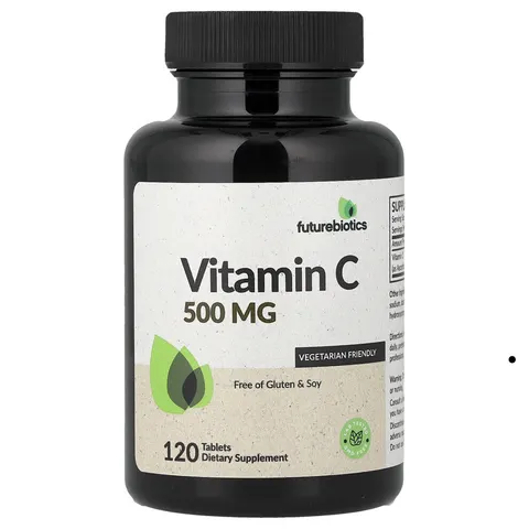 Futurebiotics, Vitamin C, 500 mg, 120 Tablets – image 1