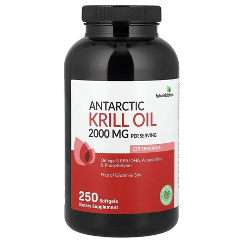 Futurebiotics, Antarctic Krill Oil, 250 Softgels – image 1