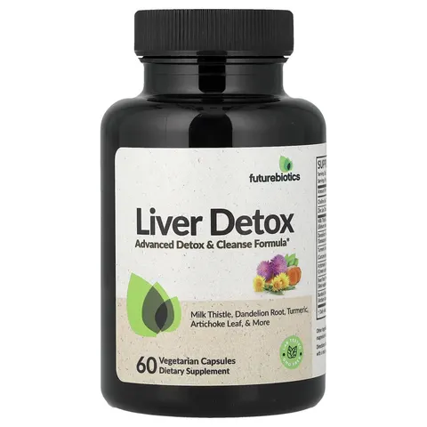 Futurebiotics, Liver Detox, 60 Vegetarian Capsules – image 1
