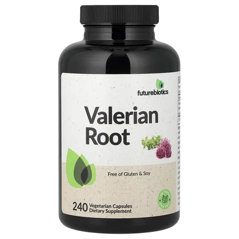 Futurebiotics, Valerian Root, 240 Vegetarian Capsules – image 1