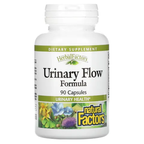 Natural Factors, Urinary Flow Formula, 90 Capsules – image 1