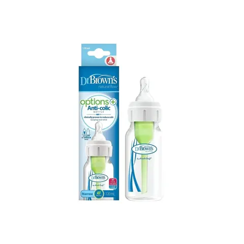 Dr Brown's Natural Flow® Options+™ Narrow Bottle 120ml – image 1