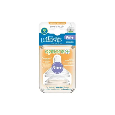 Dr. Brown's Options+ Teat 9m+ 2Pk – image 1