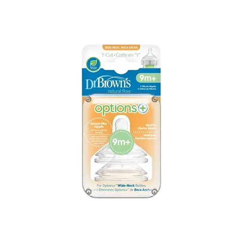 Dr. Brown's Options+ Teat Y Cut 2Pk – image 1