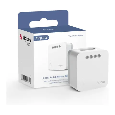 AQARA SSM-U02 - Single Switch Module T1 (No Neutral), HomeKit – image 1