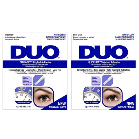 DUO Quick-Set Striplash Adhesive, Clear – image 1