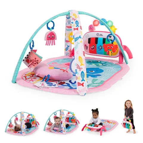 Baby Einstein Spielbogen mit Activity-Spieldecke 4in1 Ocean Explorers – rosa – Bild 1