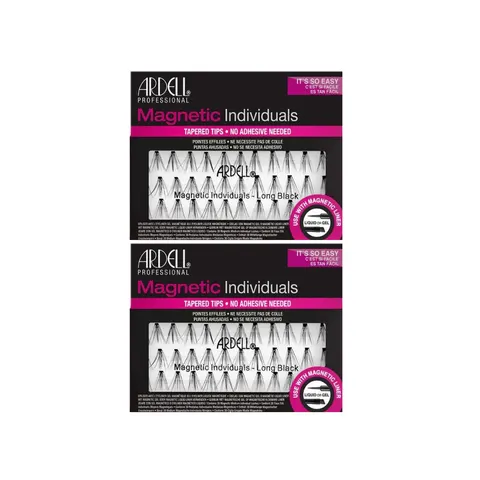 Ardell Magnetic Individuals false eyelashes Long Black 30 pc – image 1