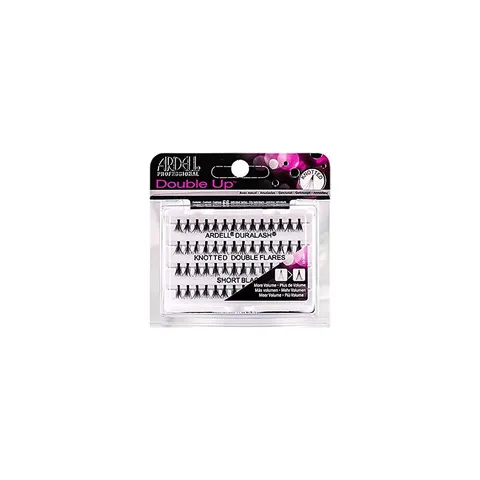 Ardell Double Up knotted individual lashes size Short Black – image 1