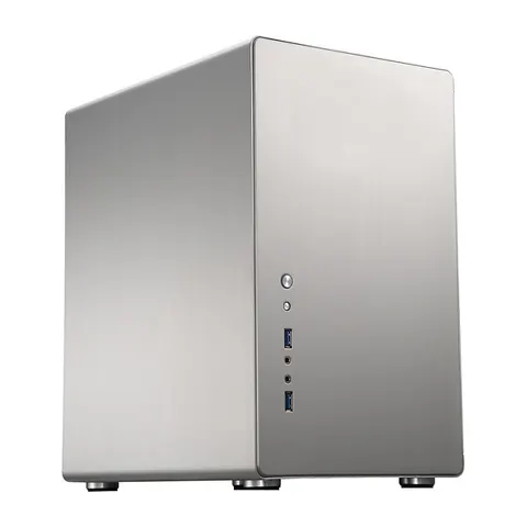 Jonsbo RM2 SILVER Midi-Tower PC-Gehäuse Silber – Bild 1