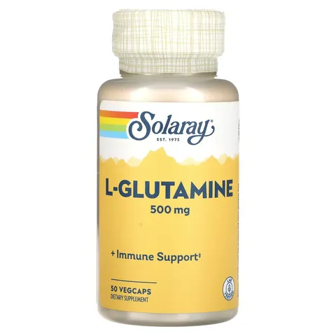 SOLARAY L-glutamine 500 mg 50 caps – imagen 1