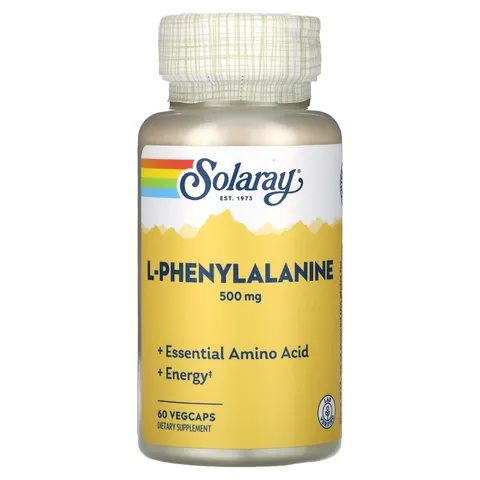 Solaray l-fenilalanina 500mg. 60cap. – imagen 1