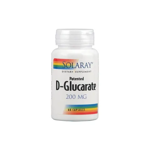 Solaray D-Glucarate Calcium 200 mg 60 Cápsulas – imagen 1