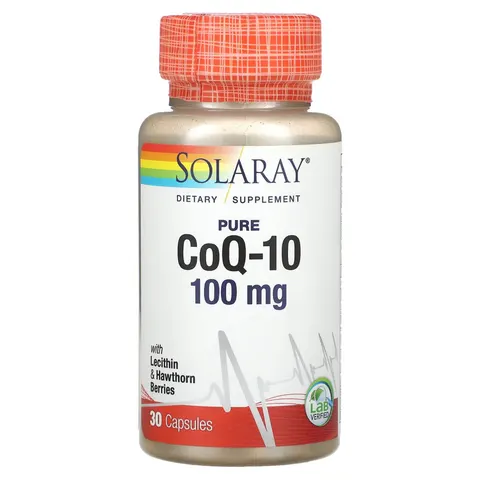 Solaray pure coq10 100mg 30cap. – imagen 1