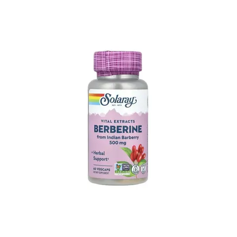 Solaray super berberine 500mg 60vcaps. – imagen 1