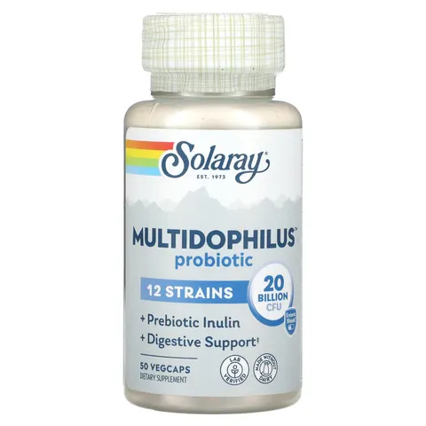 Solaray Multidophilus 12-20 Billion 50 VCaps – imagen 1