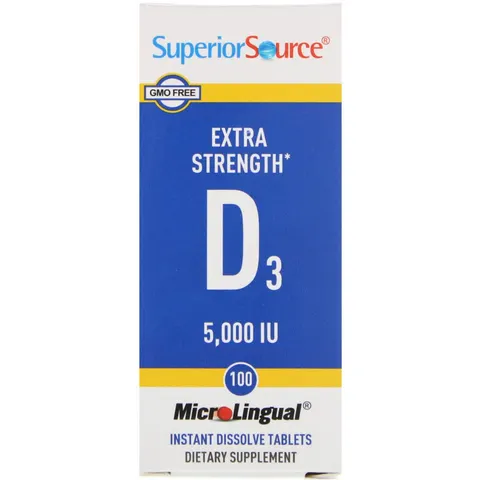 Superior Source, Extra Strength,100 MicroLingual Instant Dissolve Tab – image 1