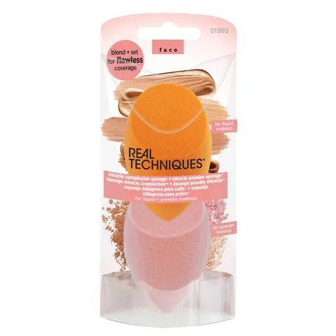 Real Techniques Pack éponge Miracle Teint 2 u – image 1