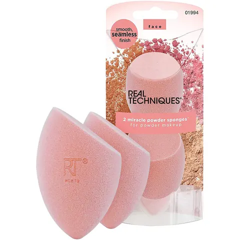 Real Techniques Miracle Powder spugna confezione 2 u – immagine 1