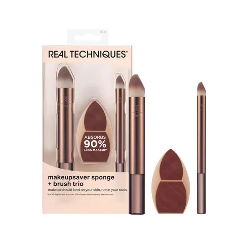 Real Techniques Makeup Saver Brush Trio brush set – image 1