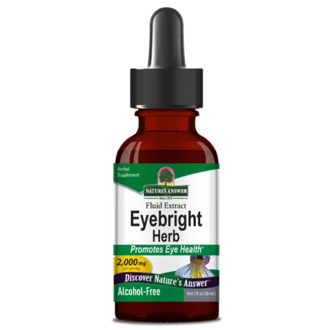 Natures Answer Eufrasia estratto liquido - integratore occhi - 30ml – immagine 1