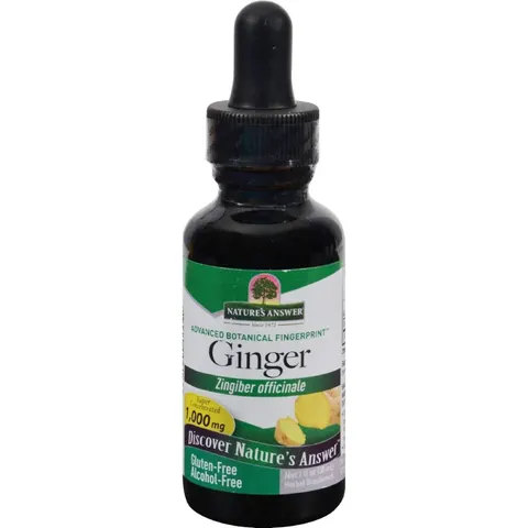 Nature'S Answer Ginger Root Alcohol Free - 1 Fl Oz – image 1