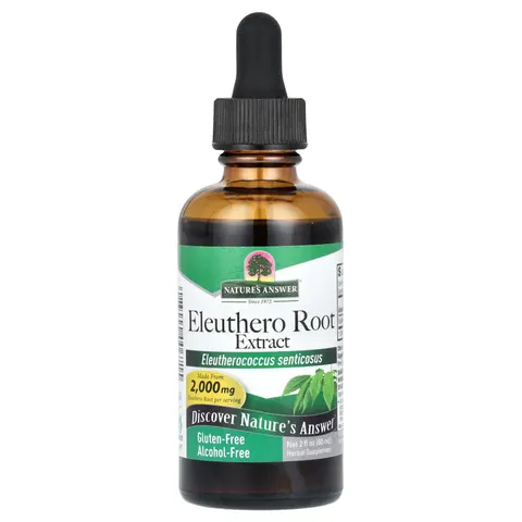 Nature’s Answer Eleuthero Root Alcohol-Free Liquid Extract - 60ml – image 1