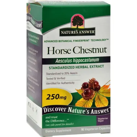 Nature'S Answer Horsechestnut Seed Standardized - 90 Vcaps – image 1