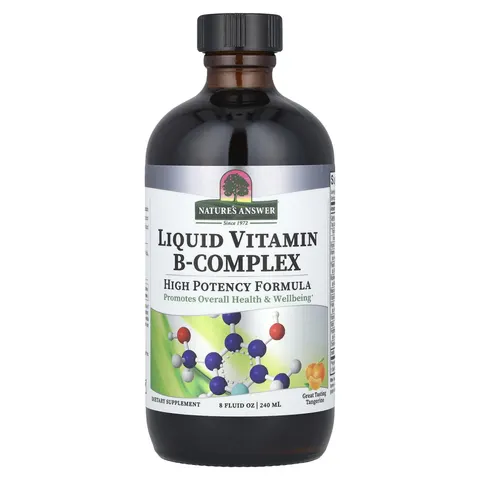 Nature's Answer Liquid Vitamin B-Complex Tangerine - 240ml – image 1
