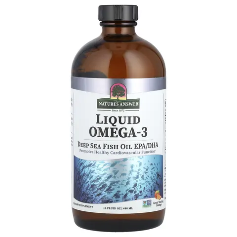 Nature's Answer Liquid Omega-3 Fish Oil - 480ml – image 1