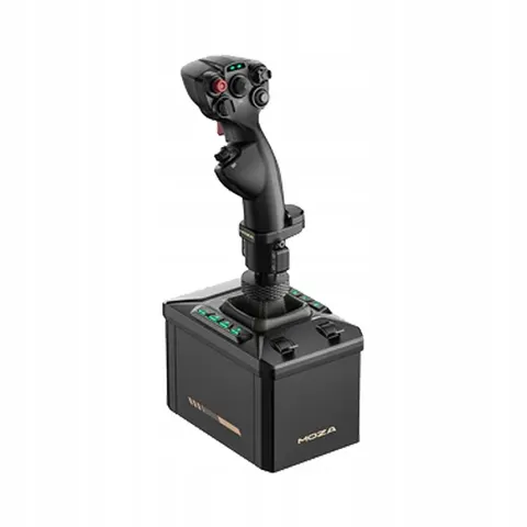 MOZA AB6 Flight Simulator Bundle – Force Feedback Joystick 6Nm – MHG Flightstick – PC – afbeelding 1