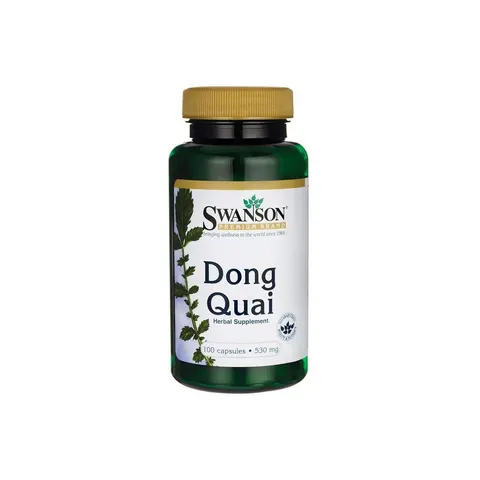 Swanson Dong Quai, 530mg - 100 caps – image 1