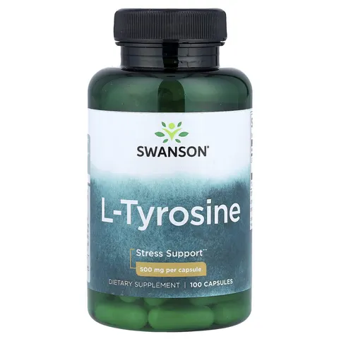 Swanson L-Tyrosine, 500mg - 100 caps – image 1