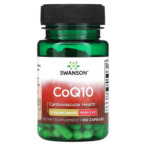 Swanson, CoQ10, 10 mg, 100 Capsules – image 1