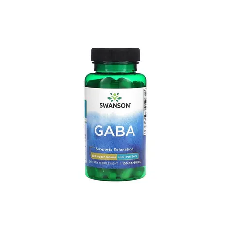 Swanson Gaba 500mg 100 Cápsulas – imagen 1