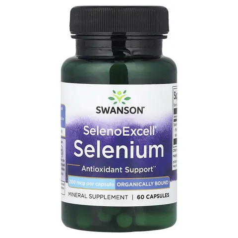 Swanson Selenoexcell Selenio 200mcg 60 Cápsulas – imagen 1