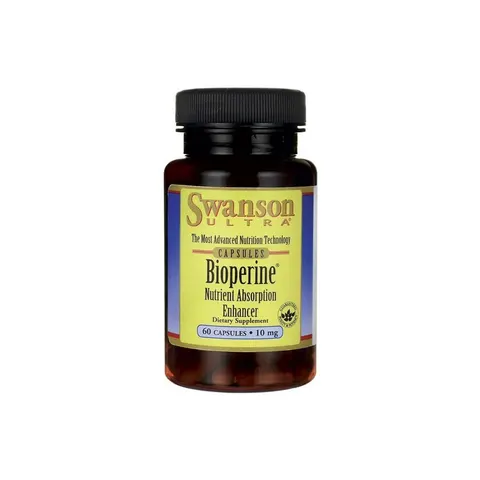 Swanson Bioperine, 10mg - 60 caps – image 1