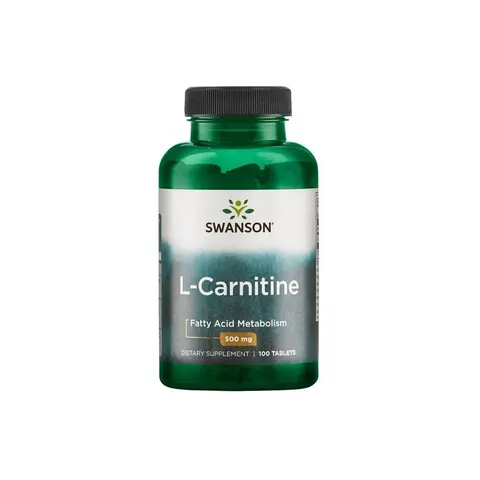 Swanson L-Carnitine, 500mg , 100 tabs – image 1