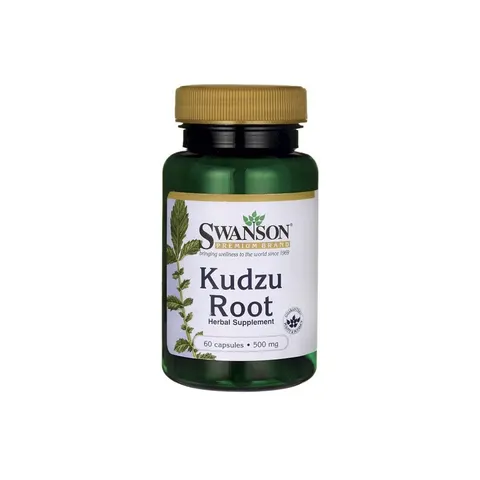 Swanson Kudzu Root, 500mg - 60 caps – image 1