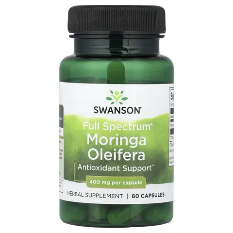 Swanson Full Spectrum Moringa Oleifera, 400mg - 60 caps – image 1