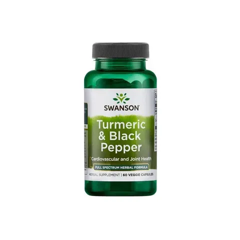 Swanson Full Spectrum Turmeric & Black Pepper - 60 vcaps – image 1
