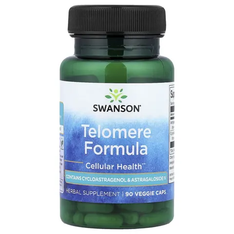 Swanson, Telomere Formula, 90 Veggie Caps – image 1