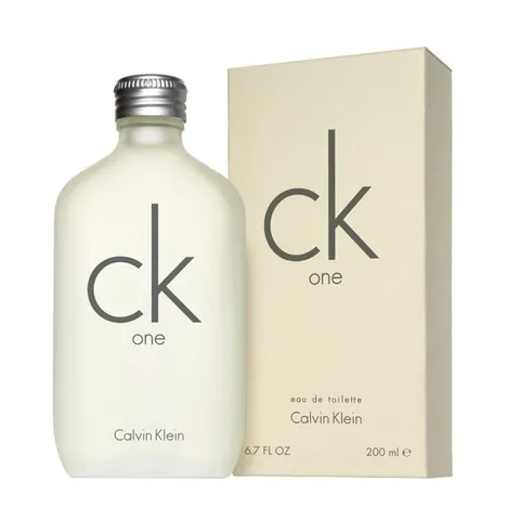 Calvin Klein One Eau De Toilette 200 ML – trasparente 200ml – immagine 1
